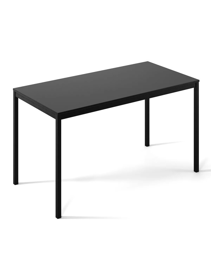 Письмовий стіл Art in Head Brevity Loft standart 1400х750х670 Графіт/Чорний метал (TB04070000030)