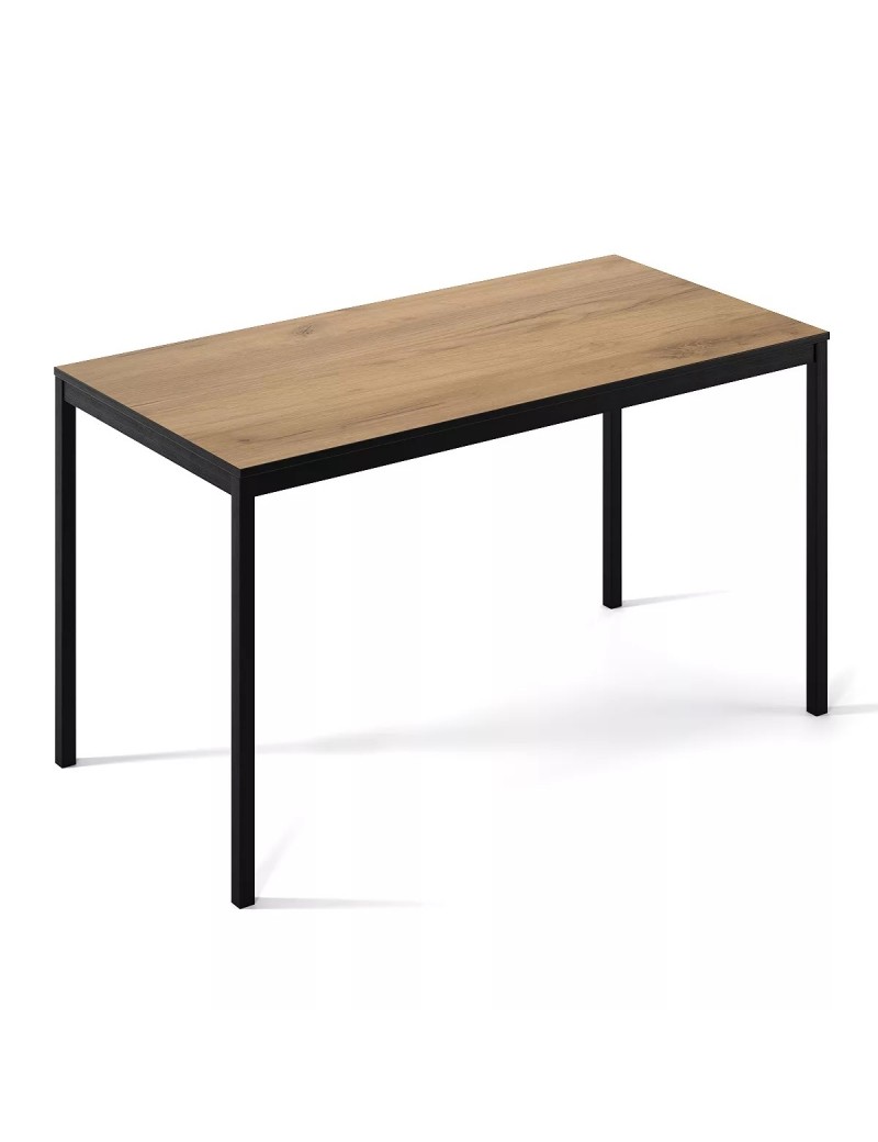 Письмовий стіл Art in Head Brevity Loft standart 1400х750х670 Дуб крафт золотий/Чорний метал (TB04120000030)