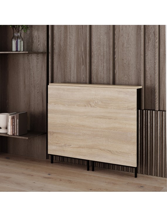 Стіл-трансформер Art in Head Sly 900x570x760 Дуб сонома/Чорні (TB24130000030)