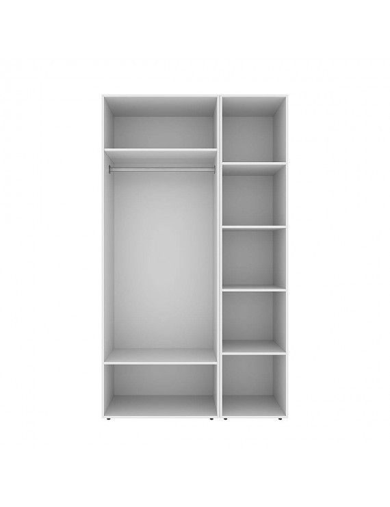 Шафа розпашна комбінована №11 ART IN HEAD Light 1200x500x2200 Білий діамант (LTK0111000000)