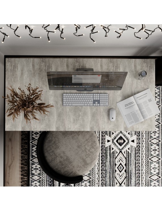 Письмовий стіл Art in Head Brevity Loft standart 1400х750х670 Ательє світлий/Чорний метал (TB04040000030)