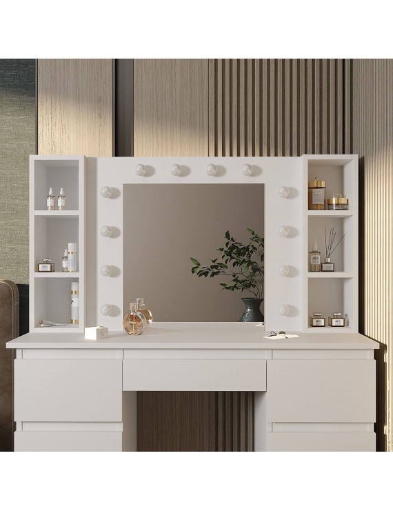 Стіл туалетний Art in Head Kler 1200x430*1400 Білий діамант (TB36010000000)