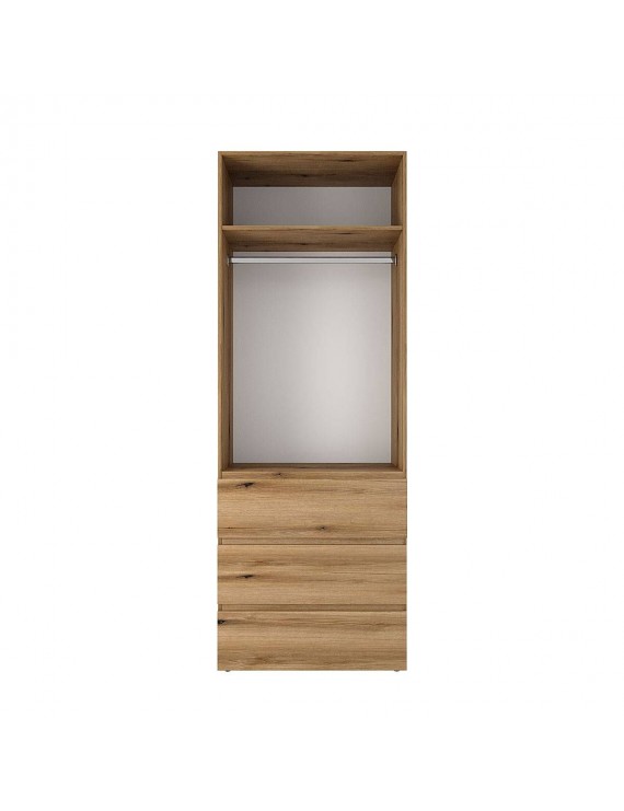 Шафа розпашна з антресоллю №2 Art In Head Light 800x2500x500 Дуб Евок прибережний (A1LT12100000000)