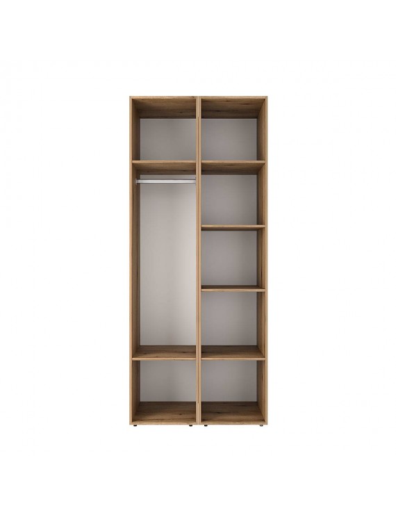 Шафа розпашна комбінована №13 ART IN HEAD Light 800x500x2200 Дуб Евок (LTK01310000000)