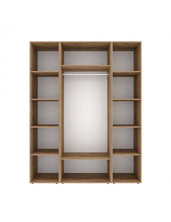 Шафа розпашна комбінована №15 ART IN HEAD Light 1600x500x2200 Дуб Евок (LTK01510000000)