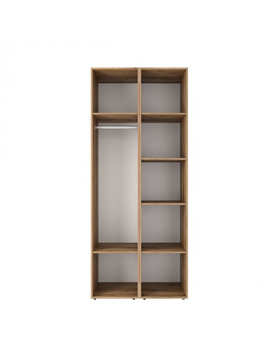 Шафа розпашна комбінована з антресоллю №13 Art in Head Light 800х2500х500 Дуб Евок прибережний (A1LTK01310000000)