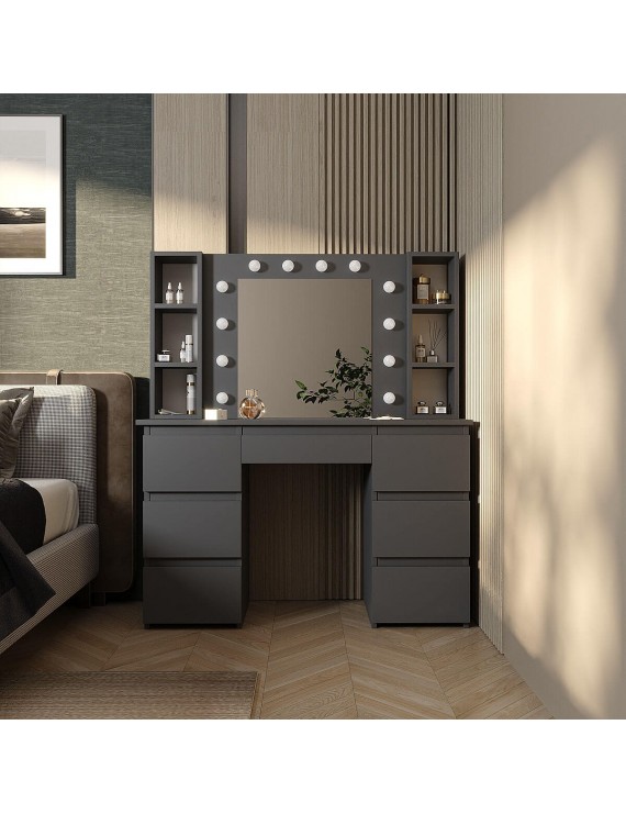 Стіл туалетний Art in Head Kler 1200x430*1400 Графіт сірий (TB36070000000)