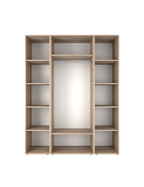 Шафа розпашна комбінована №15 ART IN HEAD Light 1600x500x2200 Дуб Сонома (LTK01513000000)