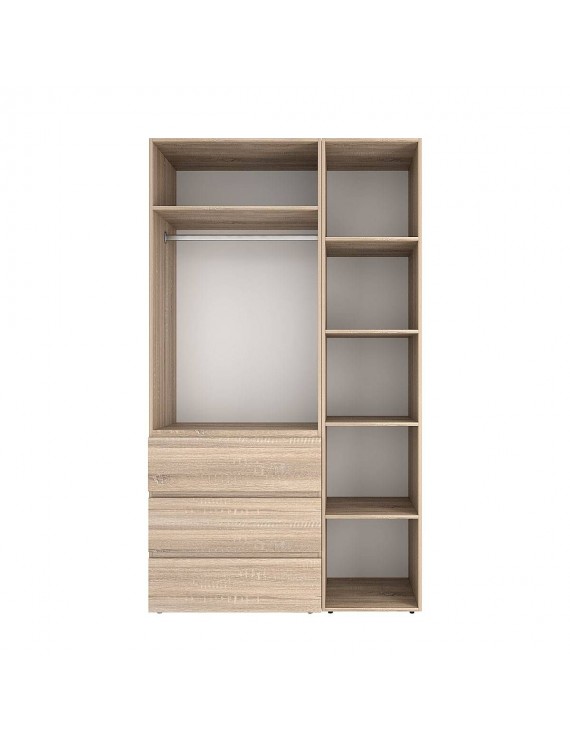 Шафа розпашна комбінована з антресоллю №2 Art in Head Light 1200х2500х500 Дуб Сонома світла (A1LTK0213000000)