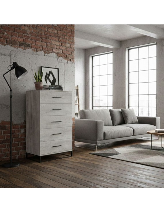 Комод Art in Head 600 Ascet 600x1080x425 Ательє світлий (AS05040000030)