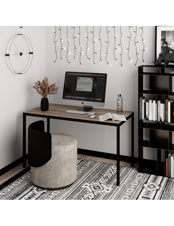 Письмовий стіл Art in Head Brevity Loft standart 1400х750х670 Дуб вінтаж оксид/Чорний метал (TB04090000030)