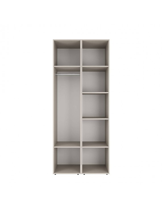 Шафа розпашна комбінована з антресоллю №13 Art in Head Light 800х2500х500 Кашемір (A1LTK01314000000)
