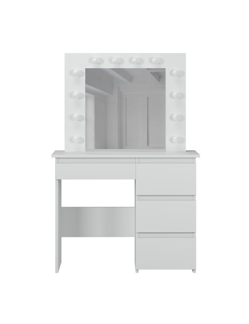 Стіл туалетний Art in Head Beauty 940х430х1400 Білий діамант (TB31010100000)