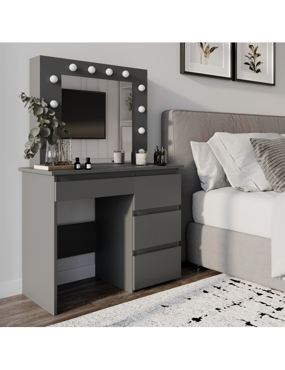 Стіл туалетний Art in Head Beauty 940х430х1400 Графіт сірий (TB31070700000)