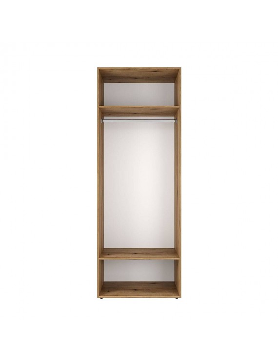 Шафа розпашна з антресоллю №1 Art In Head Light 800x2500x500 Дуб Евок прибережний (A1LT11100000000)