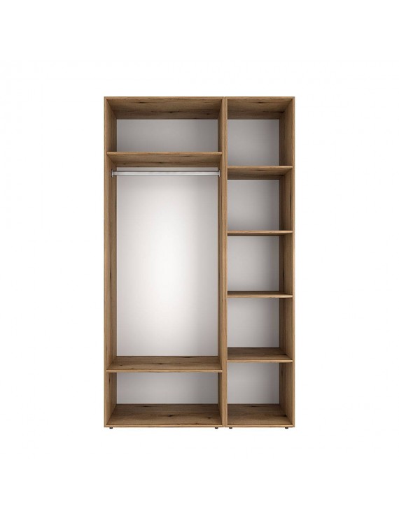 Шафа розпашна комбінована №12 ART IN HEAD Light 1200x500x2200 Дуб Евок (LTK01210000000)