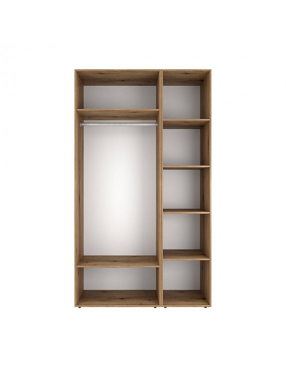 Шафа розпашна комбінована з антресоллю №12 Art in Head Light 1200х2600х500 Дуб Евок прибережний (A2LTK01210000000)