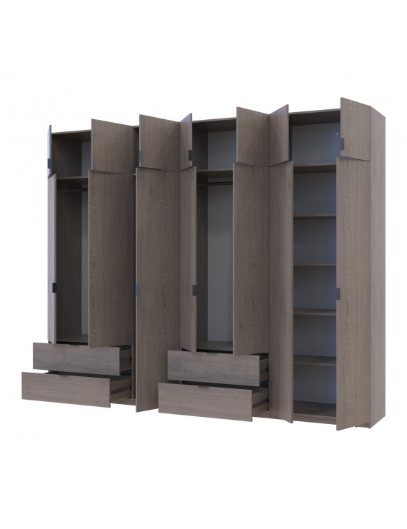 Комплект шаф для одягу Doros Лукас (2 шт.) 295х50х240 см Канноло (DRS-011854)