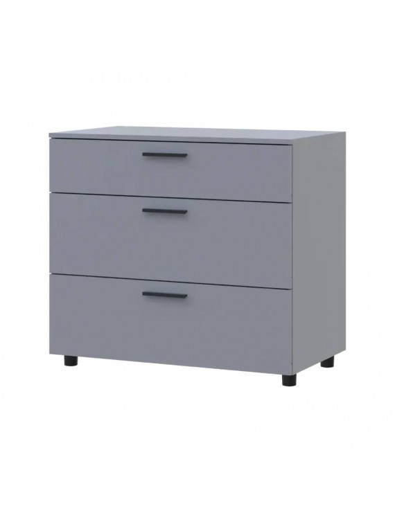 Комод Doros Торн Сірий 3Ш 90х51.6х80 (DRS-012109)