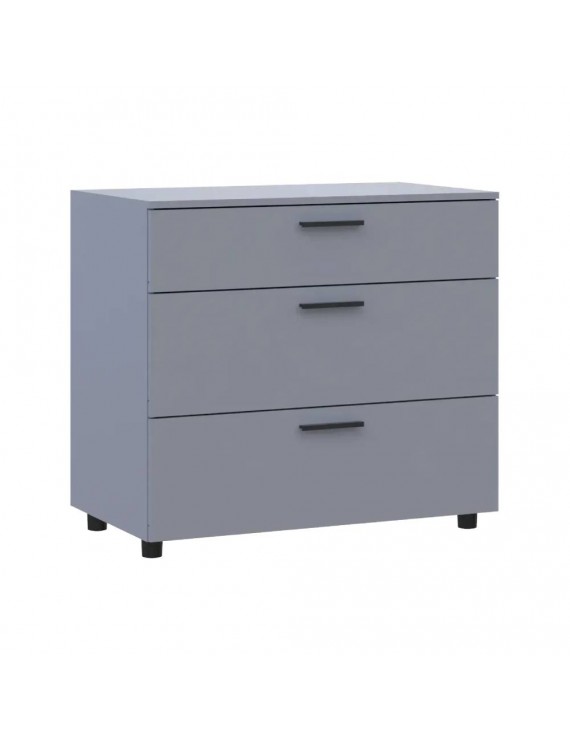 Комод Doros Торн Сірий 3Ш 90х51.6х80 (DRS-012109)