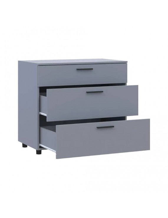 Комод Doros Торн Сірий 3Ш 90х51.6х80 (DRS-012109)