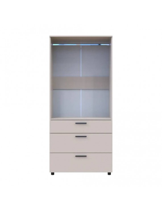 Шафа для одягу Doros Торн Кашемір 2 ДСП/3Ш (штанга) 90х51.6х200 (DRS-012029)