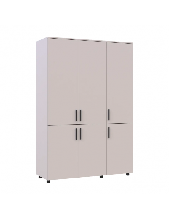 Шафа для одягу Doros Торн Кашемір 3 ДСП (штанга) 135х51.6х200 (DRS-012059)