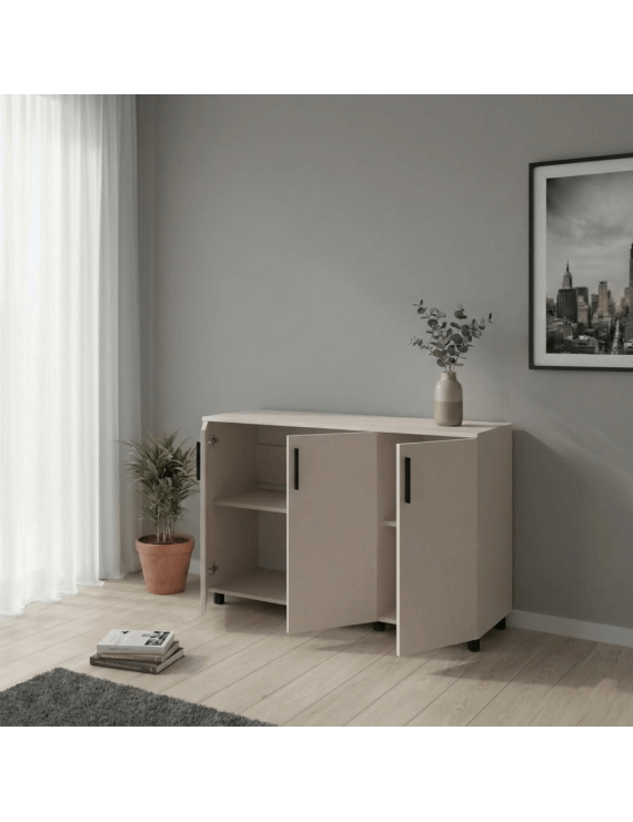 Комод Doros Торн Кашемір 3 ДСП 135х51.6х80 (DRS-012099)