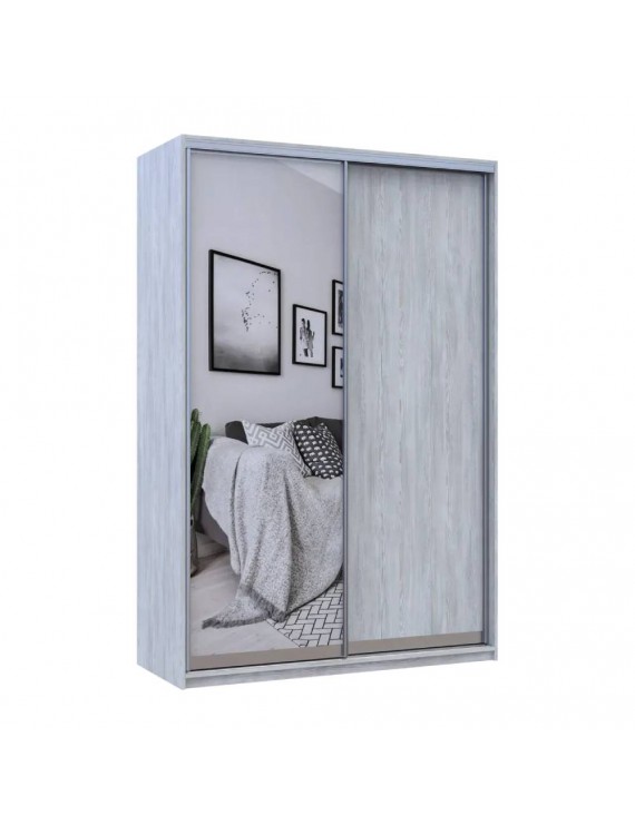 Шафа-купе Doros Сити Лайт Сосна Натти 1 ДСП / 1 дзеркало 150х60х225 (DRS-011965)
