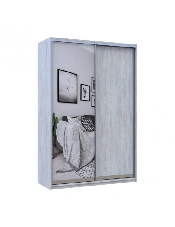 Шафа-купе Doros Сити Лайт Сосна Натти 1 ДСП / 1 дзеркало 150х60х225 (DRS-011965)