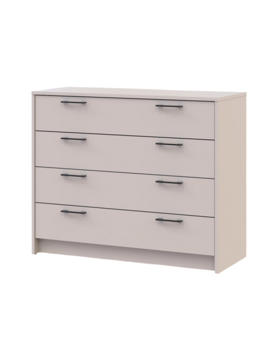 Комод Doros Ронді Кашемір 4 шухляди 100х40х82 (41516304) (DRS-012203)