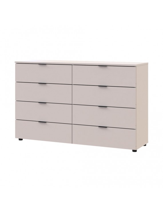Комод Doros Рон 8 Кашемір 8 шухляд 130х38х81 DRS-011776 (41516171)