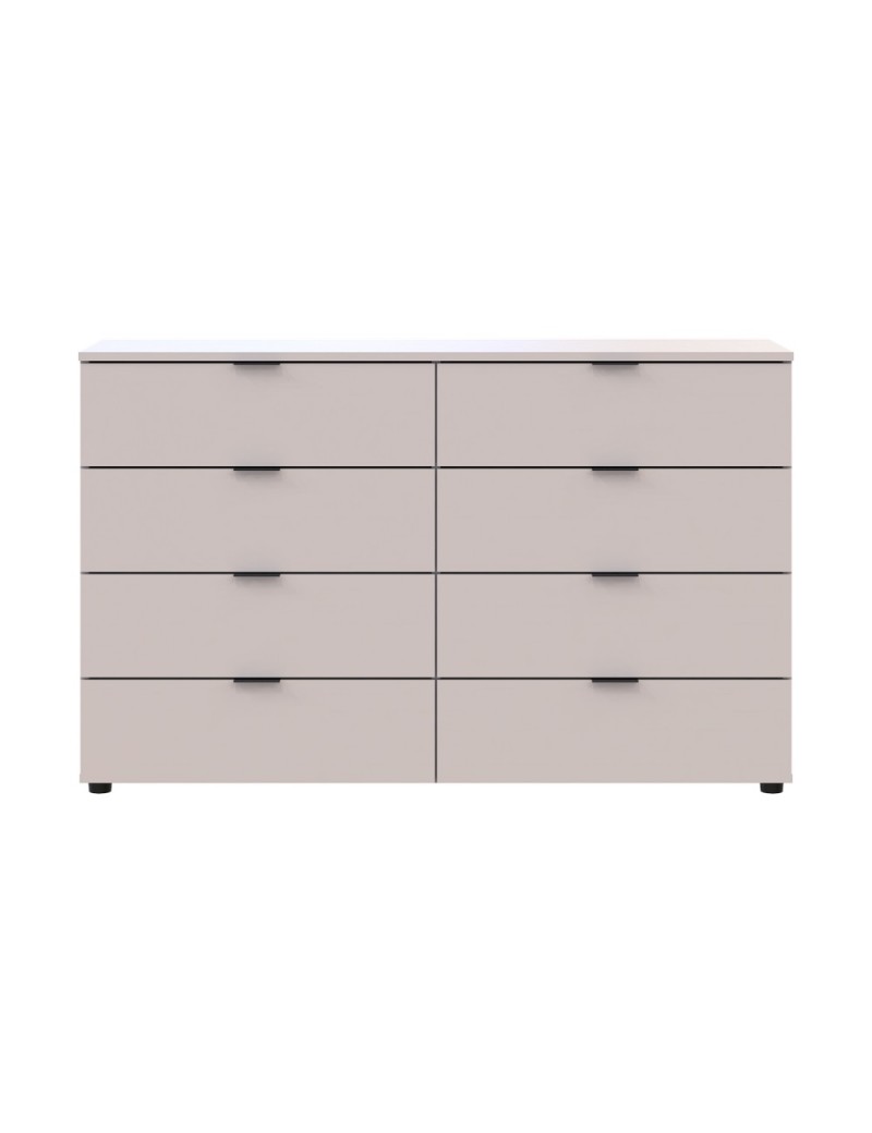 Комод Doros Рон 8 Кашемір 8 шухляд 130х38х81 DRS-011776 (41516171)