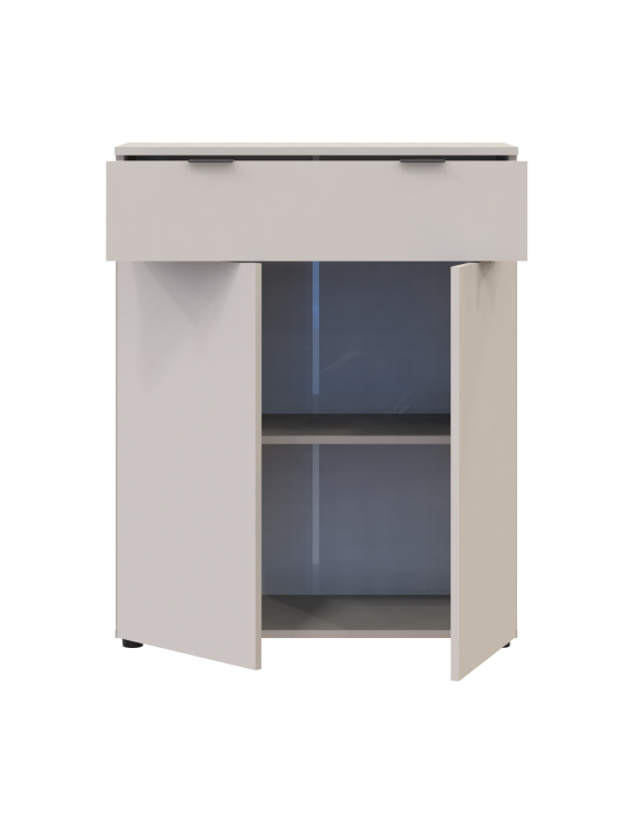 Комод у вітальню Doros Рон 2 80х38х100 см Кашемір (DRS-011453)