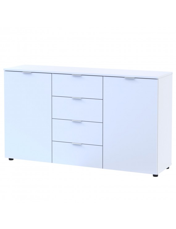 Комод у спальню Doros Рон 5 140х38х81 см Білий (DRS-011300)