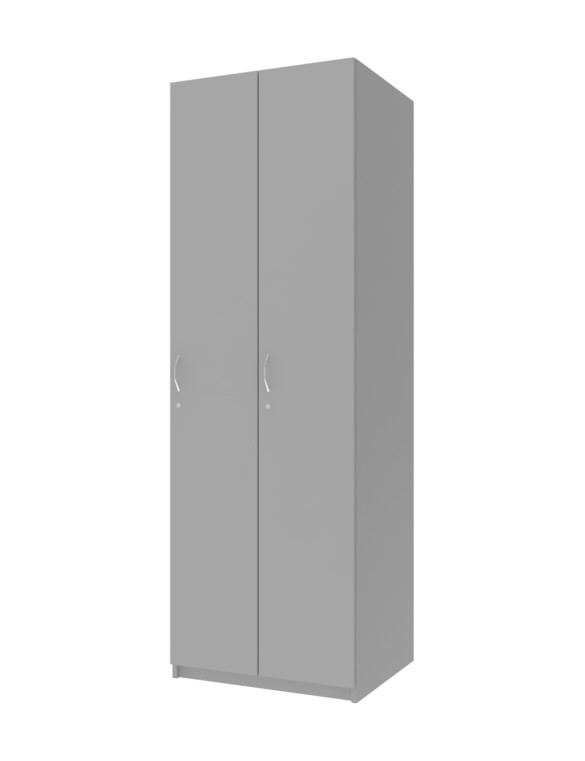 Шафка в роздягальню на 2-і секції Doros 60х52х180 Сірий (DRS-011221)