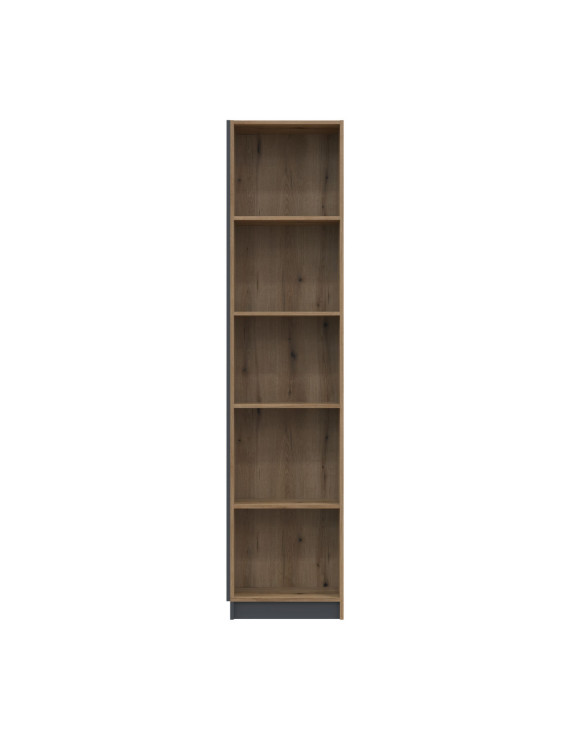 Етажерка до шафи Doros Дейл Антрацит/Дуб Евок 52х28х220 (41516267) (DRS-012174)