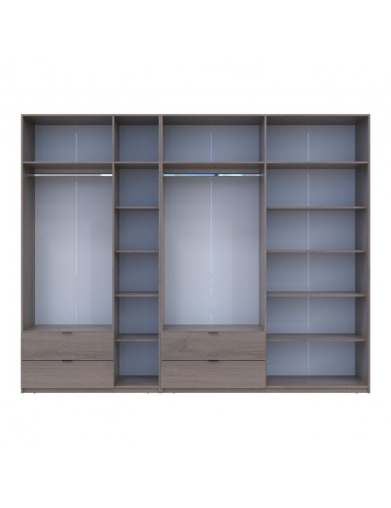 Комплект шаф для одягу Doros Лукас (2 шт.) 300х50х240 см Канноло (DRS-011855)
