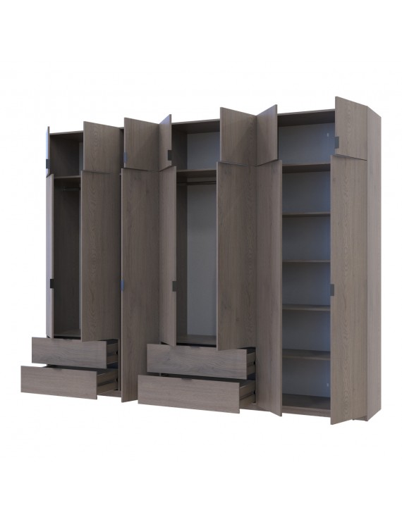 Комплект шаф для одягу Doros Лукас (2 шт.) 300х50х240 см Канноло (DRS-011855)