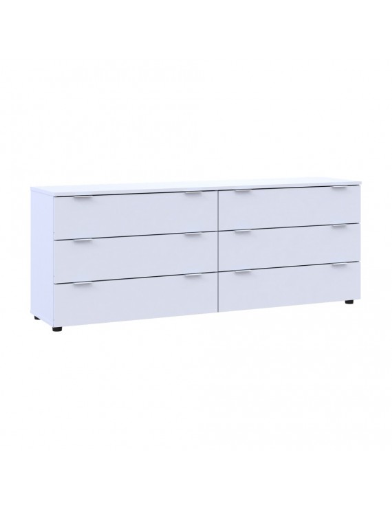 Комод Doros Рон 9 Білий 6 Ящиків 160х38х62 DRS-011777 (41516175)