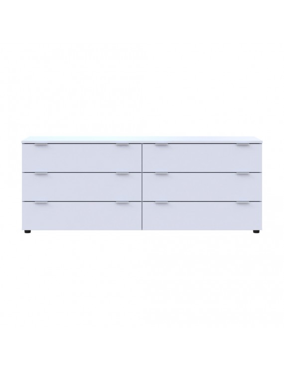 Комод Doros Рон 9 Білий 6 Ящиків 160х38х62 DRS-011777 (41516175)
