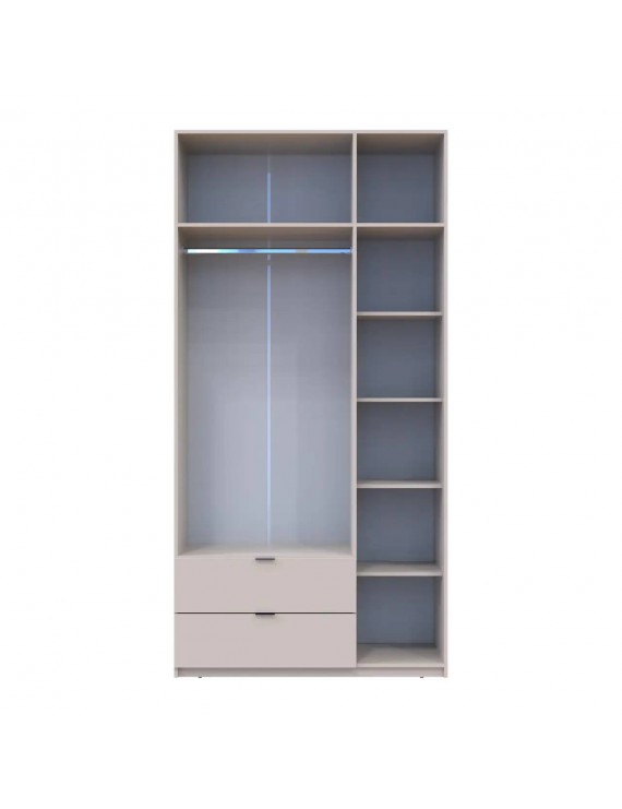 Шафа для одягу Doros Лукас Кашемір 3ДСП 120х50х240 DRS-011653 (80737798)