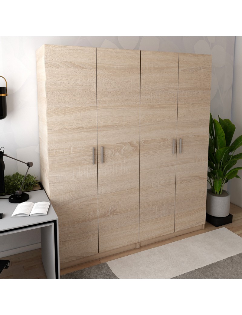 Комплект шаф для одягу Doros Промо (2 шт.) 180х48х204 см Дуб сонома (DRS-011210)