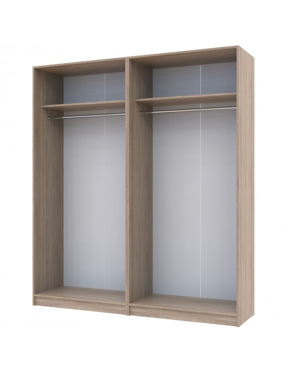 Комплект шаф для одягу Doros Промо (2 шт.) 180х48х204 см Дуб сонома (DRS-011210)