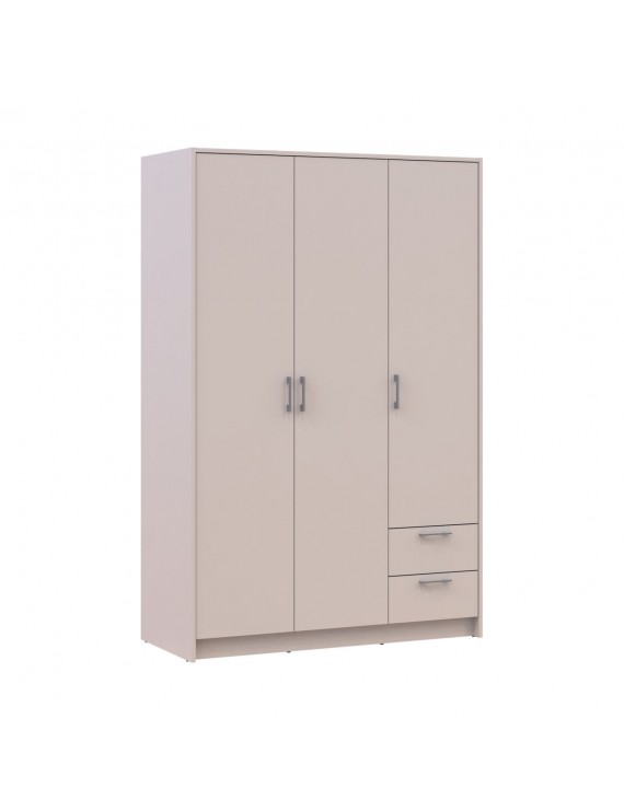 Шафа для одягу Doros Ронді Кашемір 3 ДСП 121х52х195 (80738472) (DRS-012185)