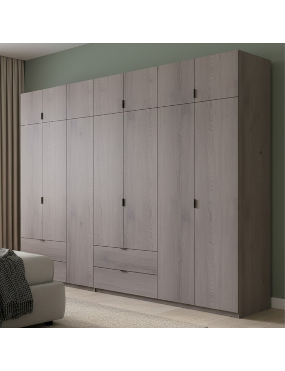 Комплект шаф для одягу Doros Лукас (2 шт.) 315х50х240 см Канноло (DRS-011856)