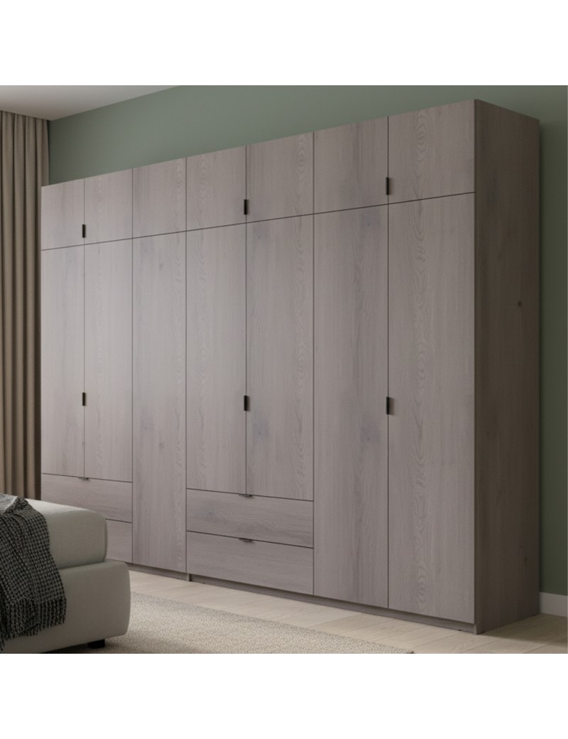 Комплект шаф для одягу Doros Лукас (2 шт.) 315х50х240 см Канноло (DRS-011856)