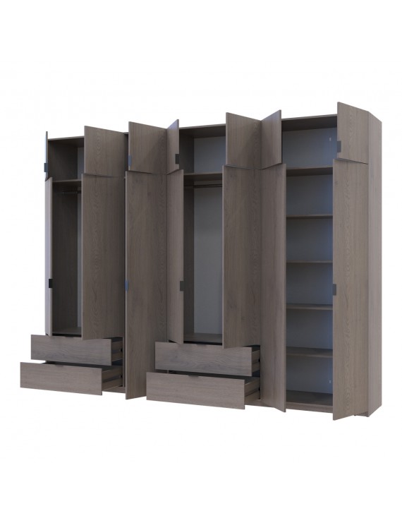 Комплект шаф для одягу Doros Лукас (2 шт.) 315х50х240 см Канноло (DRS-011856)