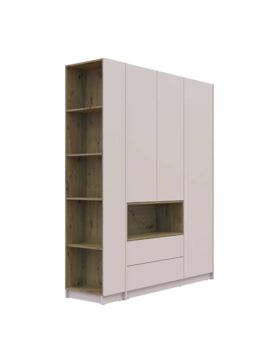 Етажерка до шафи Doros Дейл Кашемір/Дуб Артизан 52х28х220 DRS-011733 (41516118)