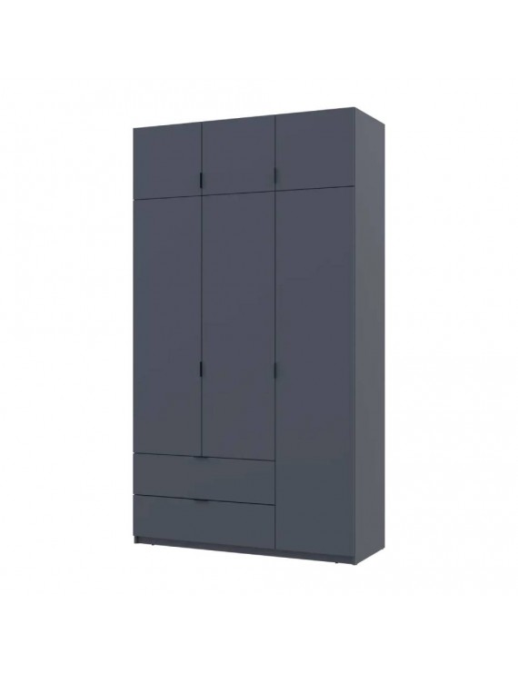 Шафа для одягу Doros Лукас Графіт 3ДСП 135х50х240 DRS-011654 (80737801)